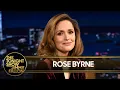 Lagu Rose Byrne Talks If I Had Legs I'd Kick You and Lets Jimmy Tests Her Seinfeld Knowledge