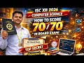 ISC XII Computer Science 2026 most important MCQ and Java Programs