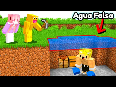 Video Thumbnail: Usé BLOQUES FALSOS para Revelar los SECRETOS de Mi AMIGO en Minecraft