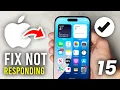 How To Fix iPhone 15 Screen Not Responding To Touch - Full Guide