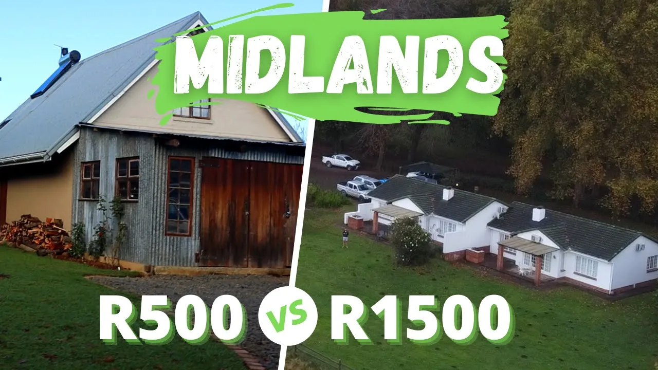 MIDLANDS ACCOMMODATION l Cheap vs Expensive l Midlands Meander l KZN l Travel vlog husband and wife