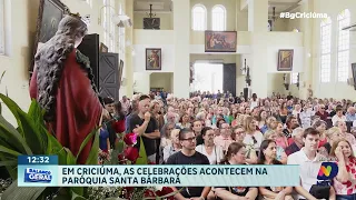 Cidades do Sul vivem feriado de Santa Bárbara com fé e tradição