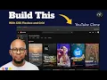Build YouTube Clone with HTML CSS - Part 1 CSS Flexbox CSS Grid Layout 2026 Frontend projects
