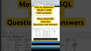 How to use Select case in SQL with examples
