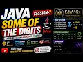 Sum of Digits in Java Step-by-Step Iteration Program Session 7