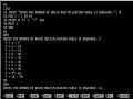 Lesson 6 Write a BASIC program to print the table of any number PC BASIC GW BASIC