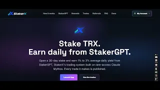 FIRST STAKERX PAYOUT
