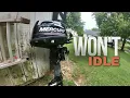 Fix Outboard Rough Idle and Stalling - Without Taking Off Carb