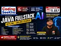 Java Full Stack Developer Course with AI Offline Online Classes Nashik Coding Seekho