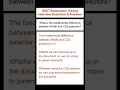 SELENIUM XPath vs CSS Selector - SDET Automation Testing Interview Questions Answers