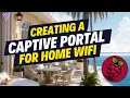 Creating a Custom Captive Portal for Home WiFi with Raspberry Pi and AI Magic