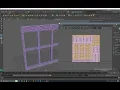 Automatic UV mapping in Maya