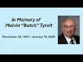 Melvin Tyrolt Celebration of Life - January 24 2026