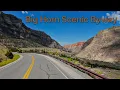 Big Horn Scenic Byway Drive Burgess Junction to Greybull Wyoming