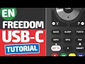 How to setup the universal remote control Superior Freedom USB-C 1in1 2in1 4in1