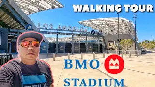 LAFC BMO Stadium in Los Angeles Walk Tour