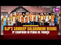 BJP’s Sandeep Salgaonkar Begins ZP Campaign in Penha de França
