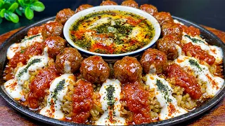 The Most COMFORTING Afghan Dish 😍 کچری قروت با کوفته و پیاز به روش آشپزخانه مزار