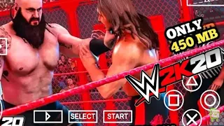  450 mb real wwe 2k20 ppsspp android download wwe 2k20 psp mod sameer gaming i
