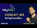 - 22 MySQL String Functions