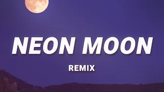 neon moon remix dj noiz brooks u0026 dunn lyrics sun goes down on my side of town