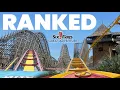 The Roller Coasters of Six Flags Great Adventure RANKED