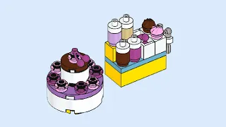 LEGO 562001 Instructions | Friends | Cake | Magazine Gift
