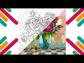 Bouquet of Roses Coloring Page By Numbers
