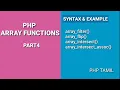 Php Array Functions Part-4 PHP TAMIL