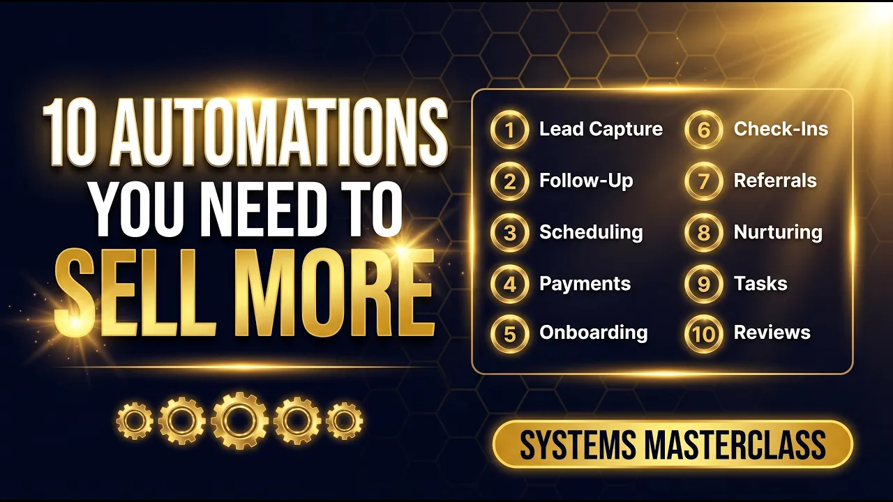 10 Automations You Need to Sell More