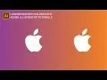 How to make Apple Logo with Golden Ratio Design by Rob Janoff