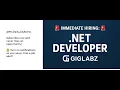Senior NET Developer - Remote