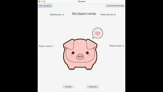 Pig Game Java FXML