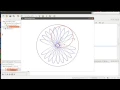 Java 2D from scratch - Spirograph test