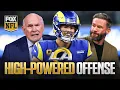 Terry Bradshaw Julian Edelman demonstrate how Rams offense creates explosive plays NFL on FOX