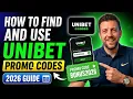 How To Find and Use UNIBET Promo Codes 2026 Guide Best Bonus Codes Explained