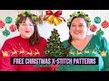 50 Free Christmas Cross Stitch Patterns Flosstube Extra