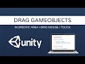 Drag Gameobject with Mouse Unity C Tutorial