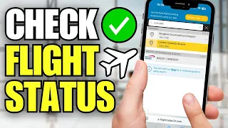 How To Check Flight Status Online From Mobile iPhone Android