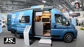 Knaus Box Life BL 600 MQ Platinum RV Camper Van Boxlife Camping car Fiat walkaround + interior V3164