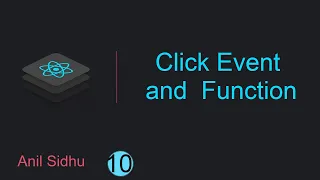 React tutorial for beginners Click event and function in ReactJs