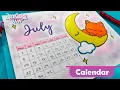 DIY - JULY Calendar