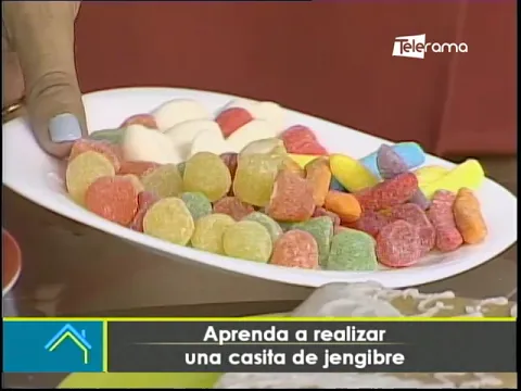 Aprenda a realizar una casita de jengibre