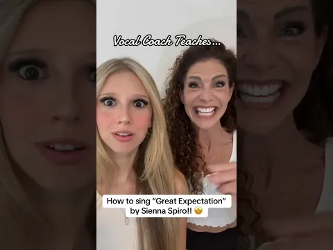 How to Sing Great Expectation by Sienna Spiro!!!