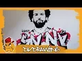 Download Lagu World Cup Graffiti 2018 Speed Drawing Mo Salah Portrait \u0026 Letters (Egypt)