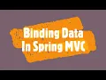 Binding Data In Spring C