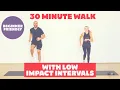 Download Lagu 30 Minute Walk at home | With low impact cardio intervals