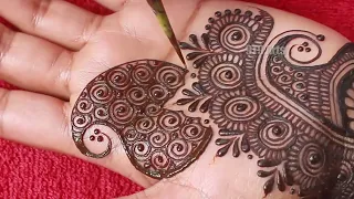 EASY Stylish RAKHI front hand mehandi ka design | Simple mehendi design | Wedding 2026 #mehndi
