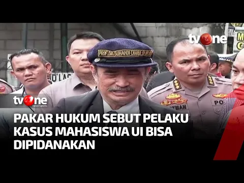 Pakar Transportasi & Pakar Hukum Pidana Hadiri Rekonstruksi Mahasiswa UI jadi Tersangka