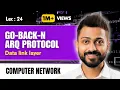 Lec-24 Go-Back-N ARQ Automatic Repeat Request Data Link layer